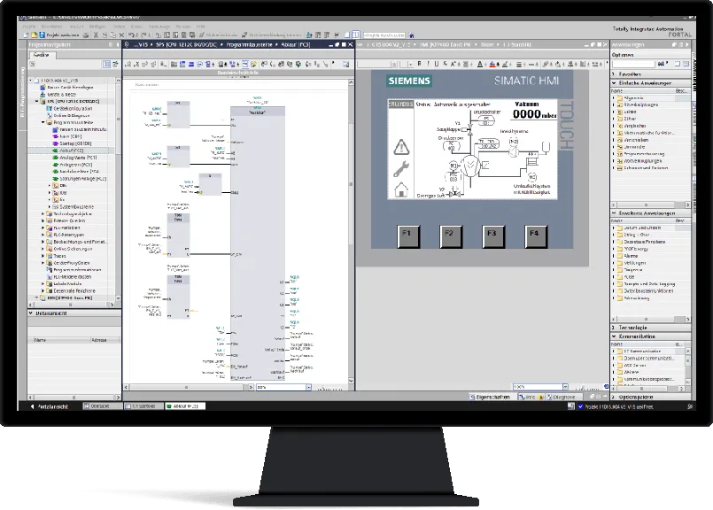 Bildschirm: Programmierung
